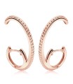 Nifty Unique Shaped Silver Stud Earring HO-2471